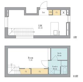 LEGALAND西五反田の間取り
