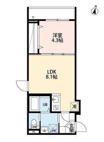 yui terraceⅡの間取り