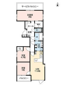 URNA SANDSの間取り