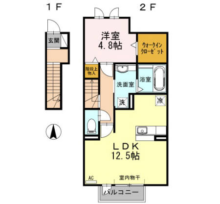 Dーroom西別所の間取り