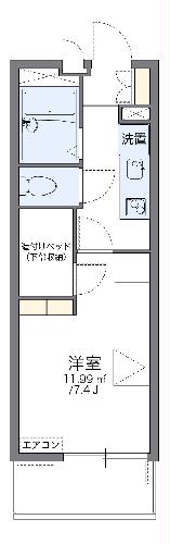 レオパレス和の間取り