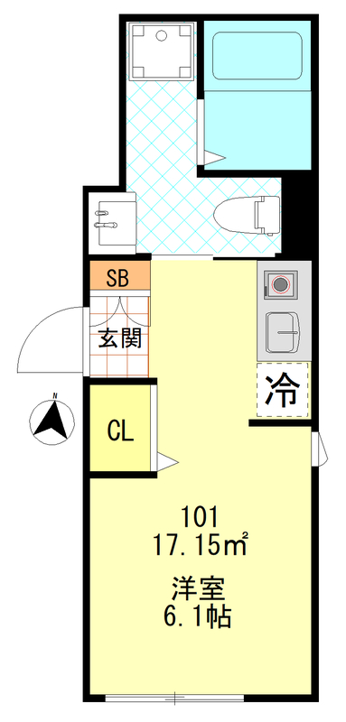 FERIO三河島 の間取り