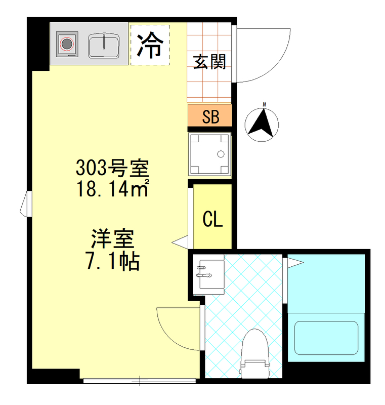 FERIO三河島 の間取り