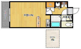 リバティハイム南大橋の間取り