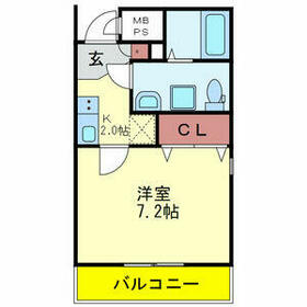 ウインズコート天神の間取り