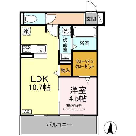 セレスティア岐南 Eastの間取り