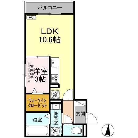 セレスティア岐南 Eastの間取り