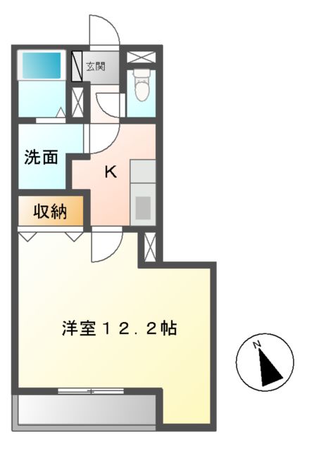 パルティールの間取り