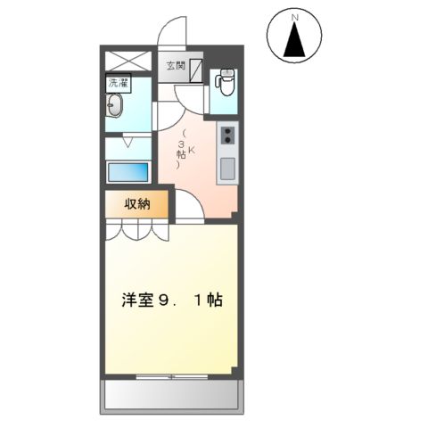 アクアレジェンドの間取り