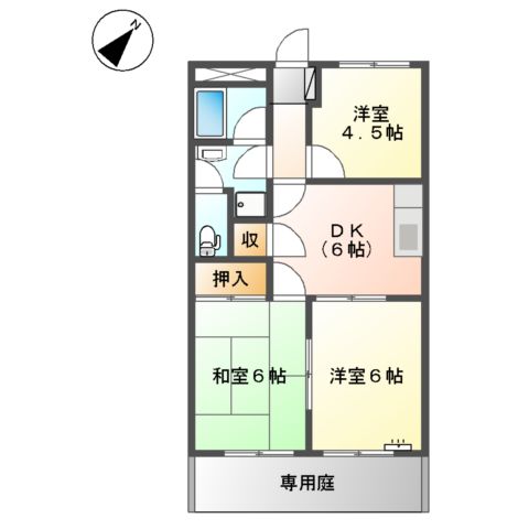 エスポワールの間取り