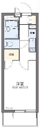 レオパレスひすいの間取り