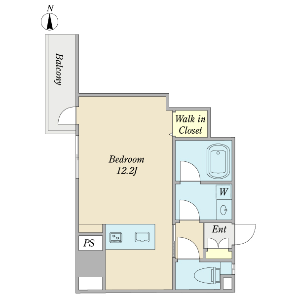 プロシード金山の間取り