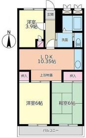 新藤マンションの間取り