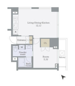 レヴィーガときわ台crobの間取り