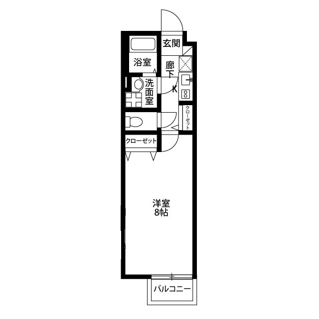 アムールF・Fの間取り