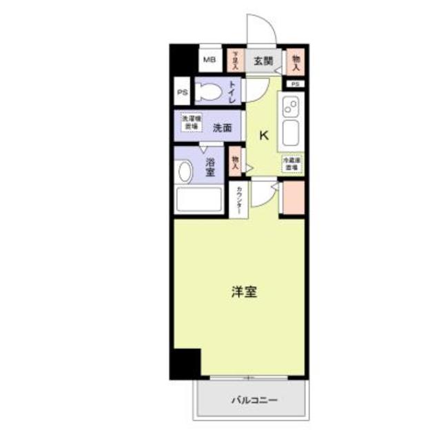 プレステージ桜坂の間取り