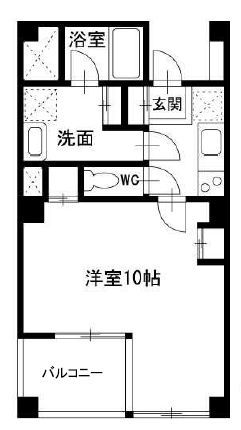 コマＵＤ２１・403号室の間取り