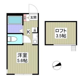 G・Aヒルズ金沢文庫の間取り
