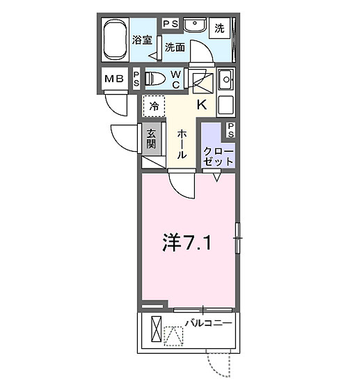 ForzaDKⅢの間取り