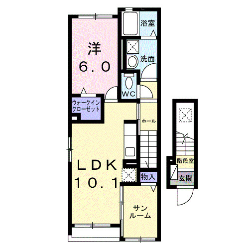 ヴィラ・アルモニアの間取り