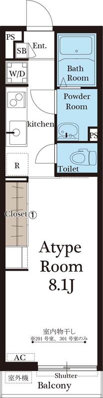 リブリ・bear boyの間取り