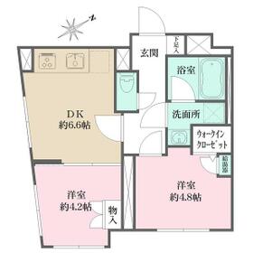 Fika大井町の間取り