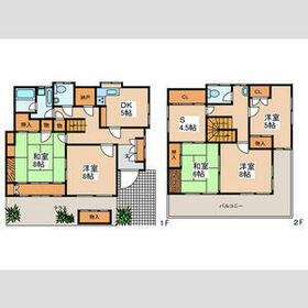牛込様戸建の間取り