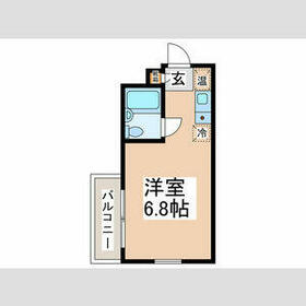 ウエスト明豊の間取り