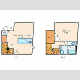 M.A HILLS AKASAKAの間取り