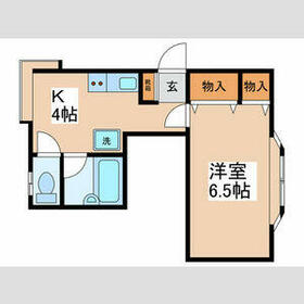 ルミエール和泉Ⅱの間取り