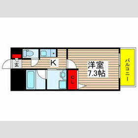 アヴェニール京成大久保の間取り