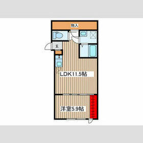 ロアジス下石神井・302号室の間取り