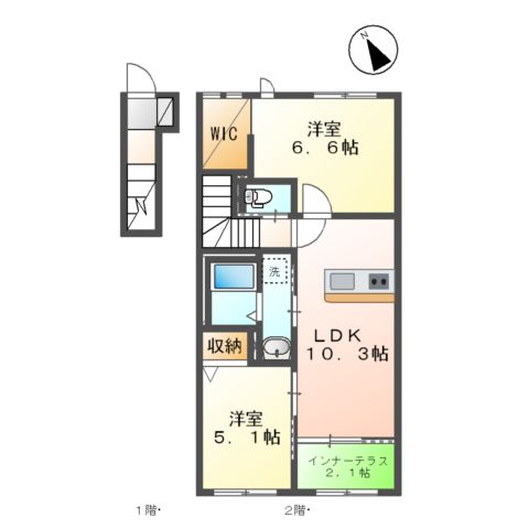 アルビア ~ULBEA~の間取り