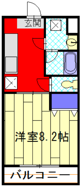 サングレースⅢの間取り