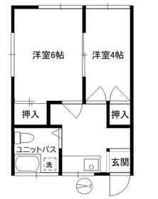 弥生荘の間取り