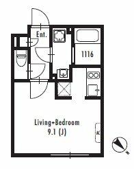 GRAN PASEO 中目黒 Westの間取り