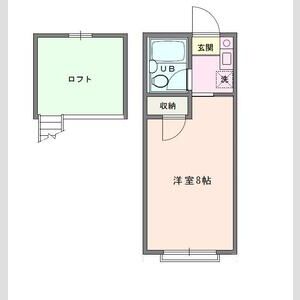 サンセール陽光Ａの間取り