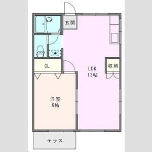 君津ハイツの間取り