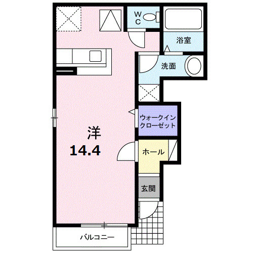 コロレの間取り
