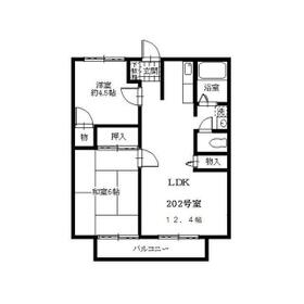 ファミール田倉の間取り