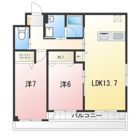 フロイデ堂林の間取り