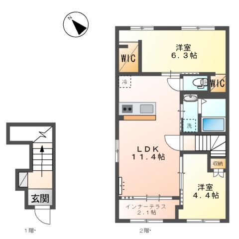 パルテノスの間取り
