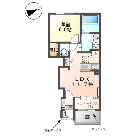 マヒナの間取り