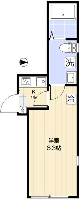 ユニヴェール西新井の間取り
