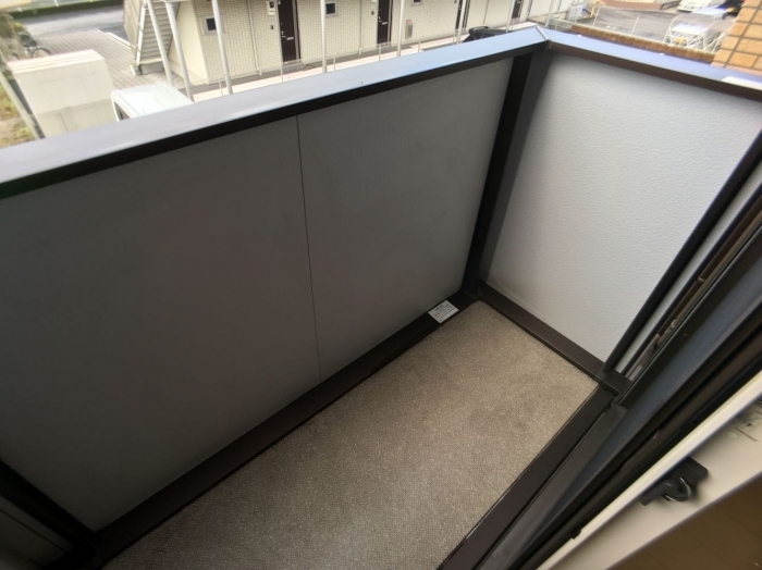 12/25 バルコニー