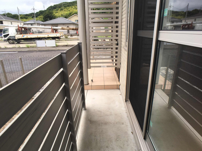 12/28 バルコニー