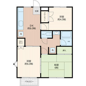 アムスプラザBの間取り