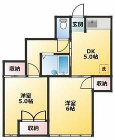 結城ハイツの間取り