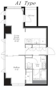 COLLET麻布の間取り