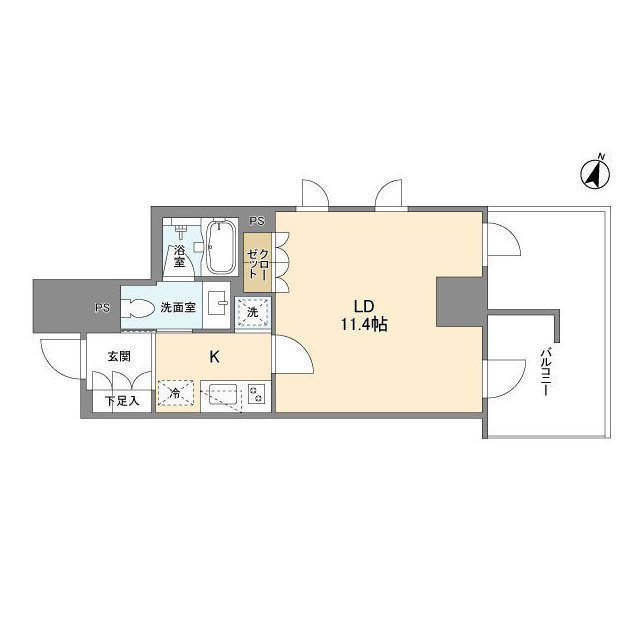 LaSante麹町の間取り